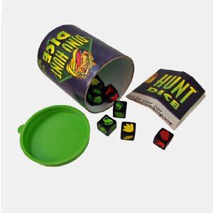 Dino Hunt Dice Game By Steve Jackson Games COMPLETE RARE